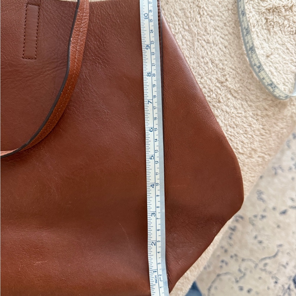 Brown Leather Tote Bag - Picture 4 of 6